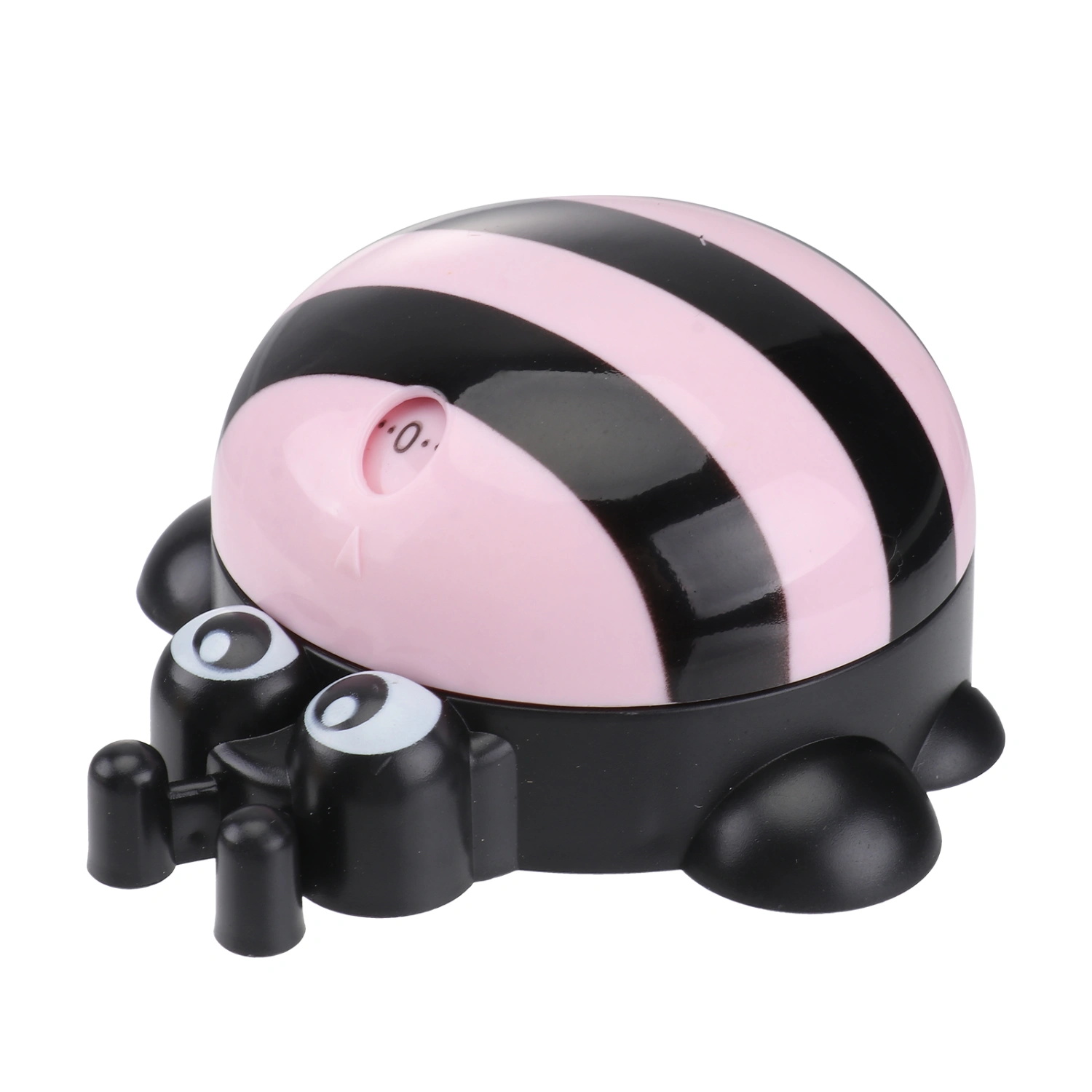 Magnetic Bee Shape Cooking Timer Household Countdown Timer Manual Cooking Timekeeper Kitchen Reminder Pink