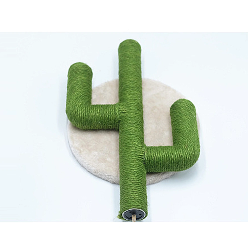 1PC Cactus Shape Cat Climbing Frame Sisal Hemp Cat Climber Jumping Platform Toy