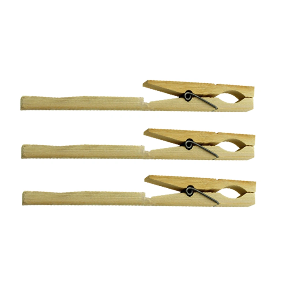 23pcs 15*100mm Hard Plastic Test Tube Cork Release Tube Sealed Tube Pin Tubes with Wooden Plugs and 3 Clips