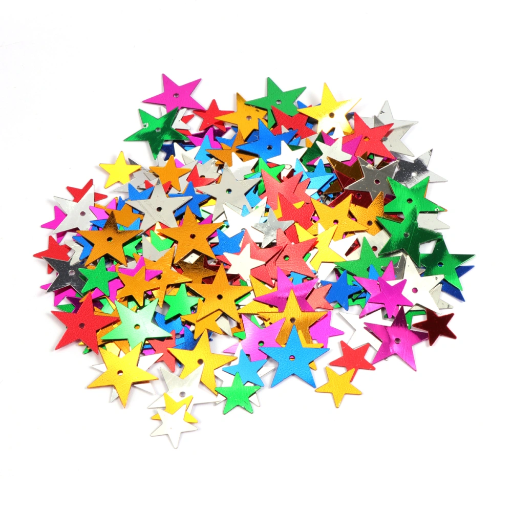 30 Grams Multi-shaped Glitter Confetti Colorful Sequins for DIY Crafts and Decoration (Star Pattern)