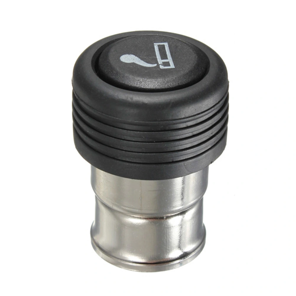 Universal Illuminous Car Cigarette Lighter Assembly 12V for Auto Motorcycle with Socket & Cable (Blue)