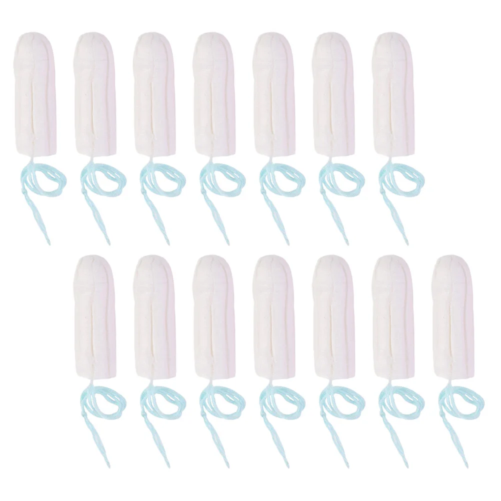 50pcs Cotton Sanitary Tampons for Day and Night Use One-time Female Sanitary Supplies