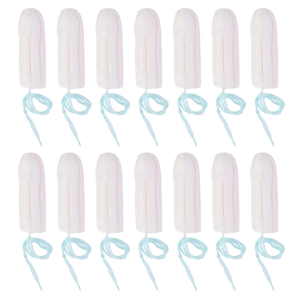 50pcs Cotton Sanitary Tampons for Day and Night Use One-time Female Sanitary Supplies