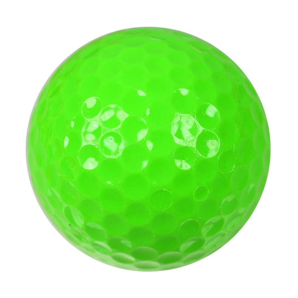 12pcs Double Layer Practice Use Balls Outdoor Training Use Rubber Ball Random Color