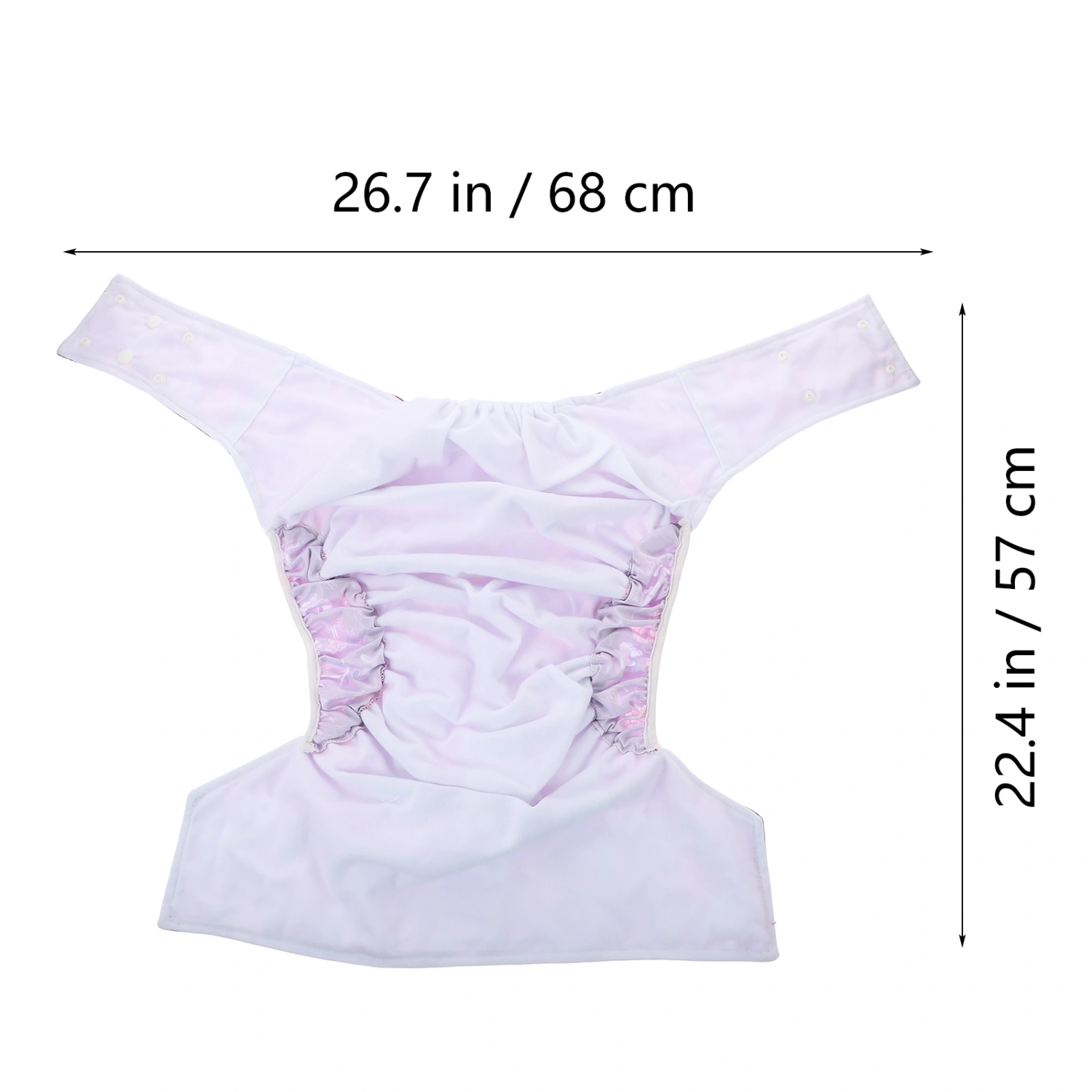 1Pc Reusable Adult Diaper Washable Adult Nappy Women Diaper for All People