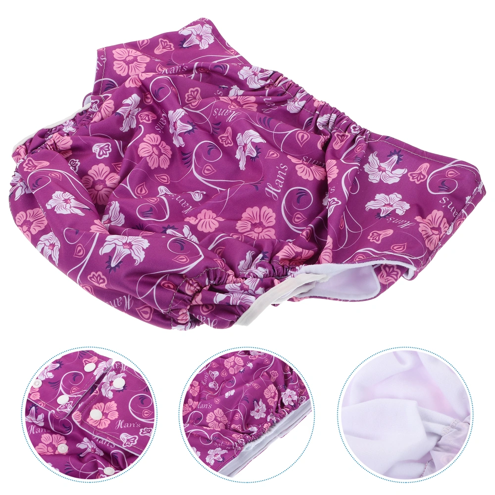 1Pc Reusable Adult Diaper Washable Adult Nappy Women Diaper for All People