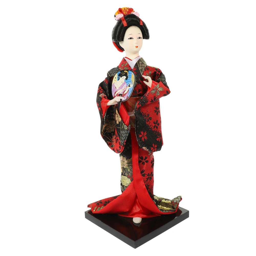 Japanese Style Geisha Decoration Kimono Doll Desktop Geisha Doll Ornament