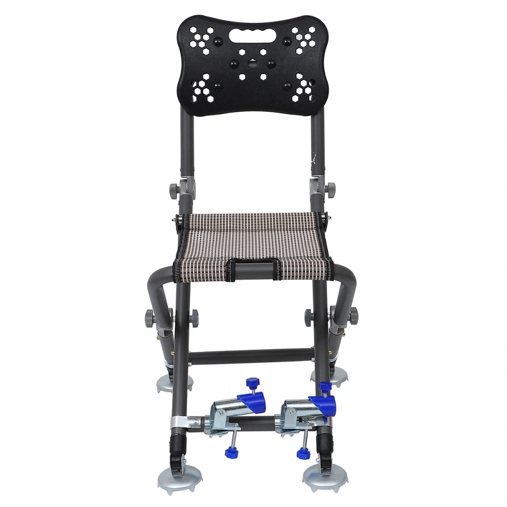 1pc Multifunction Portable Folding Beach Chair Lounge Chair Fishing Stool