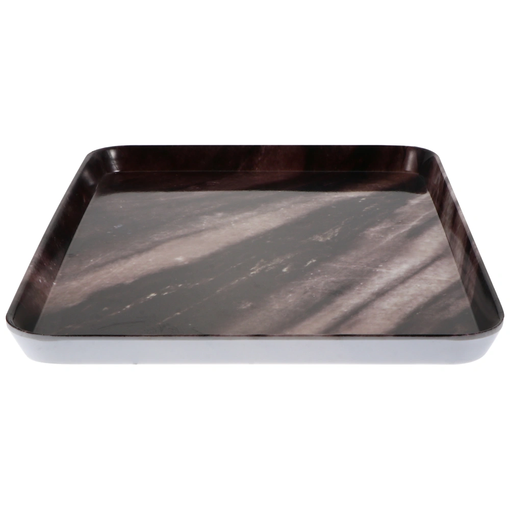 1pc Rectangular Plate Household Food Tray Fast Food Plate Bread Fruit tray