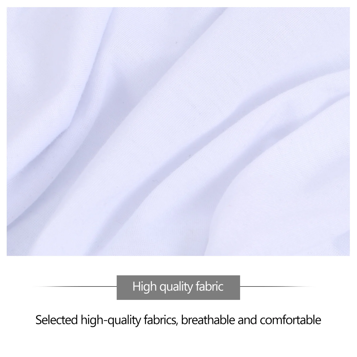 1Pc Woman Simple White Mini Shirt Fake Shirt Blouse for Casual Clothes