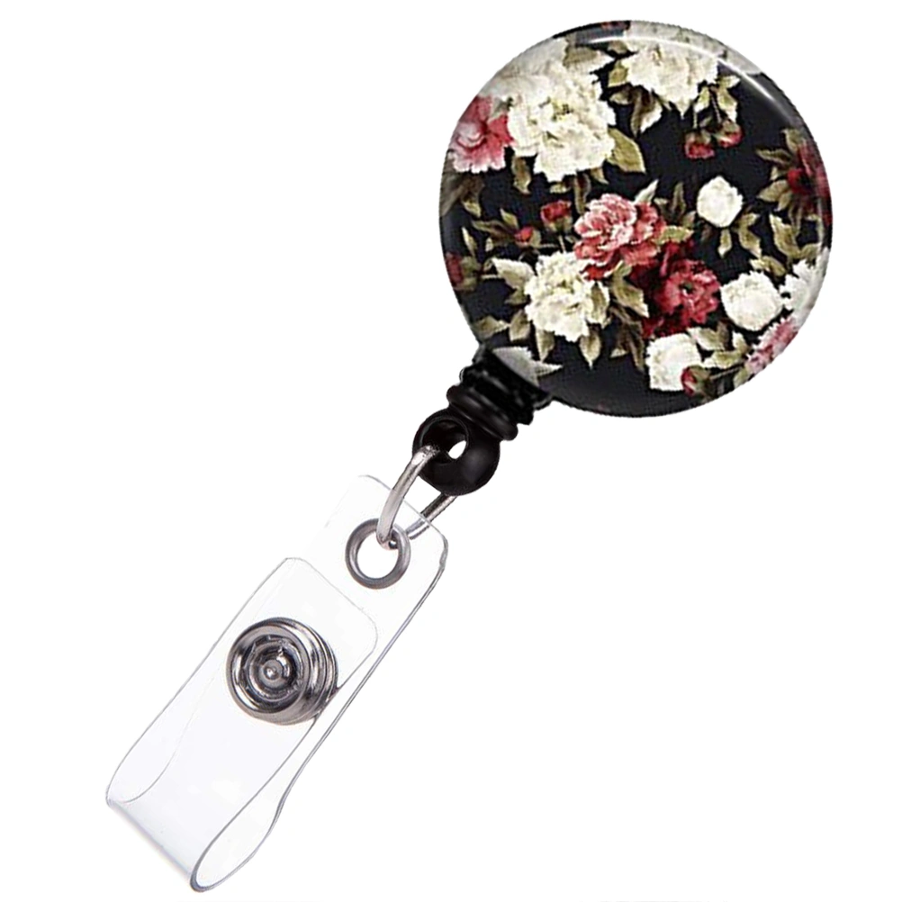 2pcs Retractable ID Cards Holder Retractable Badge Holder Retractable Badge Clip