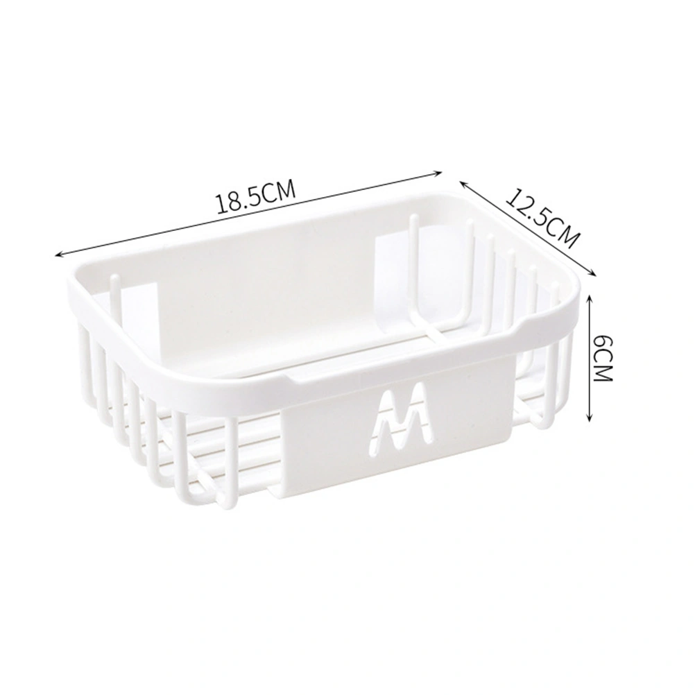 3pcs ABS Paper Rack Wall Tissue Basket Punch Free Paper Rack Bathroom Wall Rack