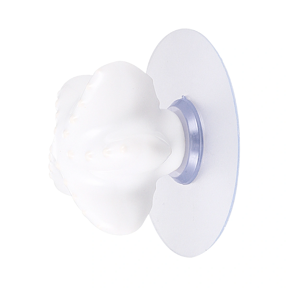 1PC Sea Star Shape Knob Ceramic Drawer Pull Handle Suction Cup Knob Cabinet Door Handle for Home Dorm Shop (White)
