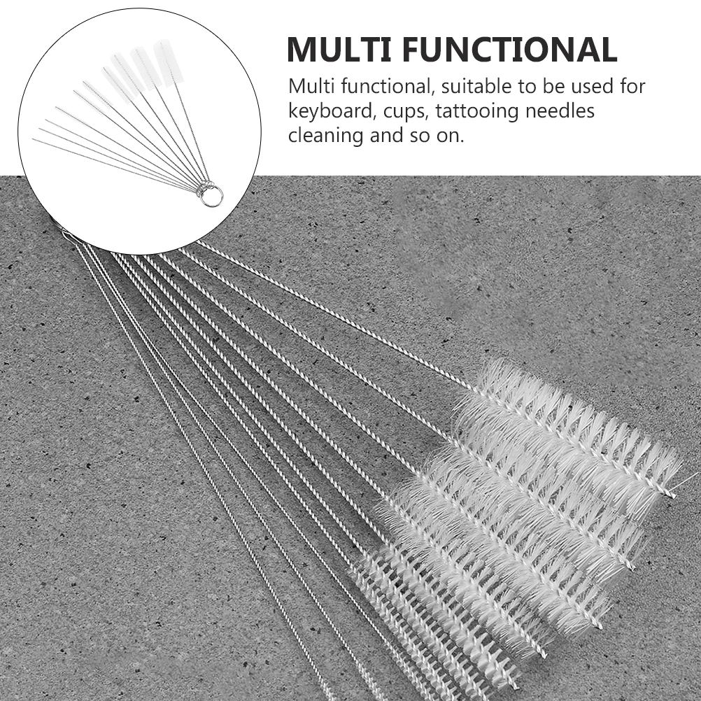 20pcs Tube Cleaning Brushes Keyboard Pipe Hose Cleaning Brushes Useful Brushes