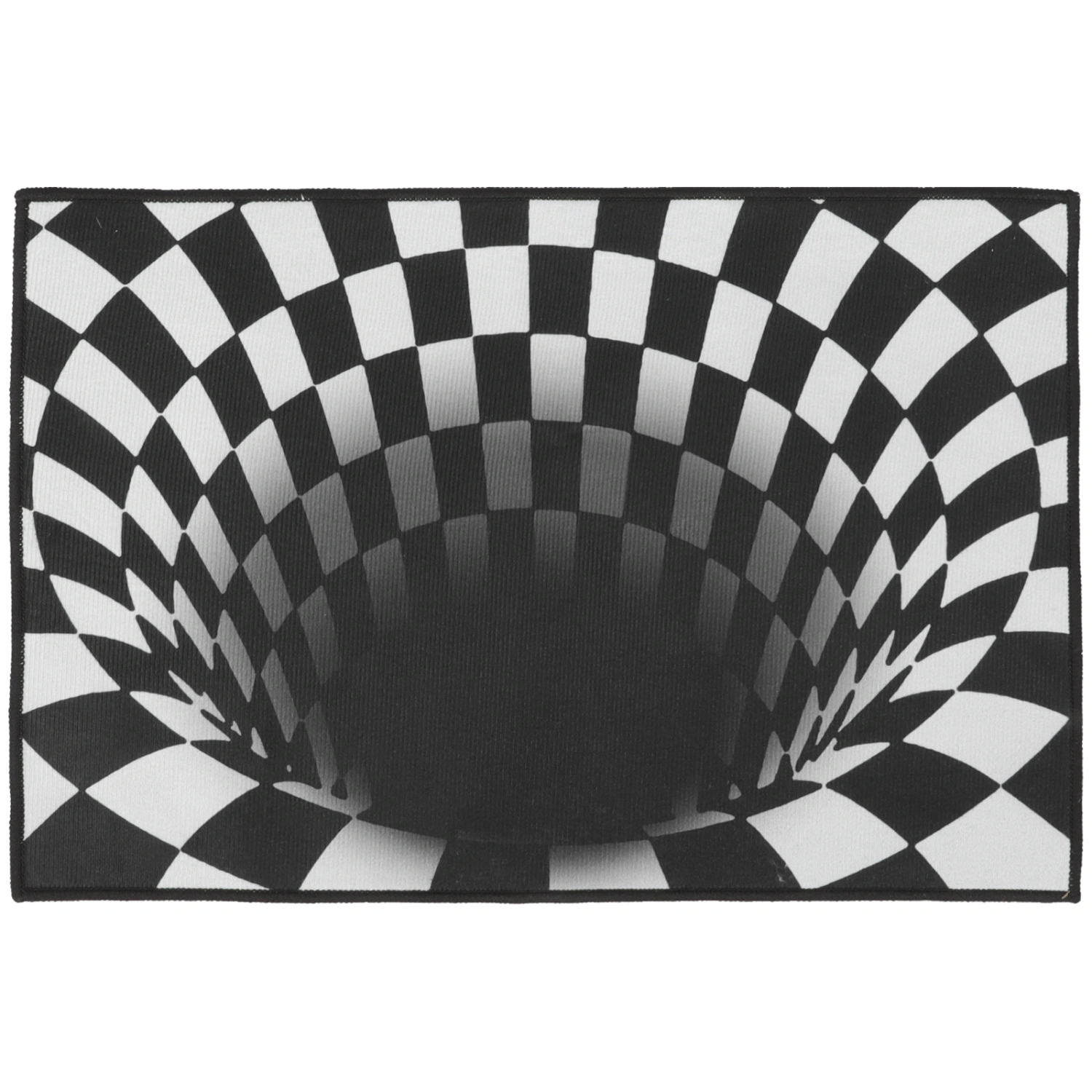 3D Visual Illusion Rug Not-Slip Floor Mat Home Bedroom Cushion Optical Carpet