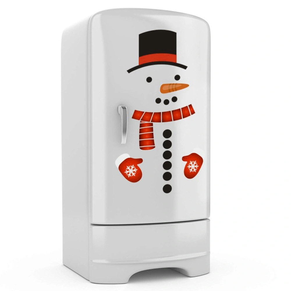 Christmas Cartoon Fridge Christmas Themed PVC Sticker for Refrigerator Sticker