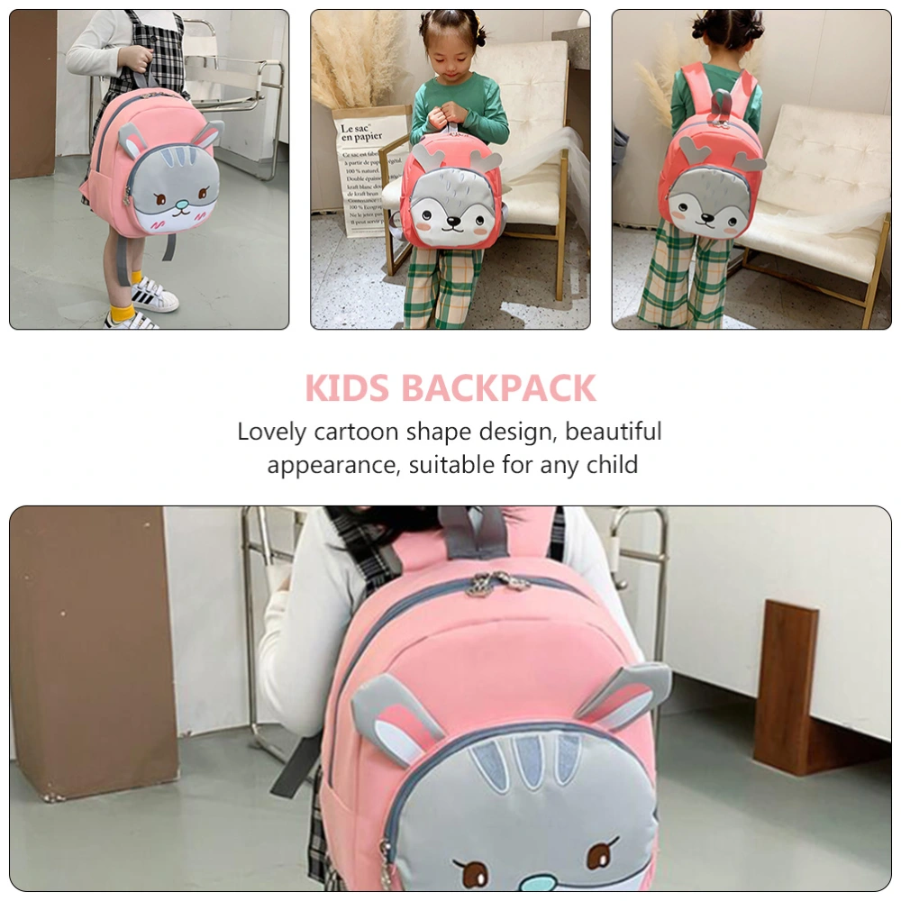 1pc Children Lovely Cartoon Book Bag Shoulder Bag Backpack Small Book Bag Pouch