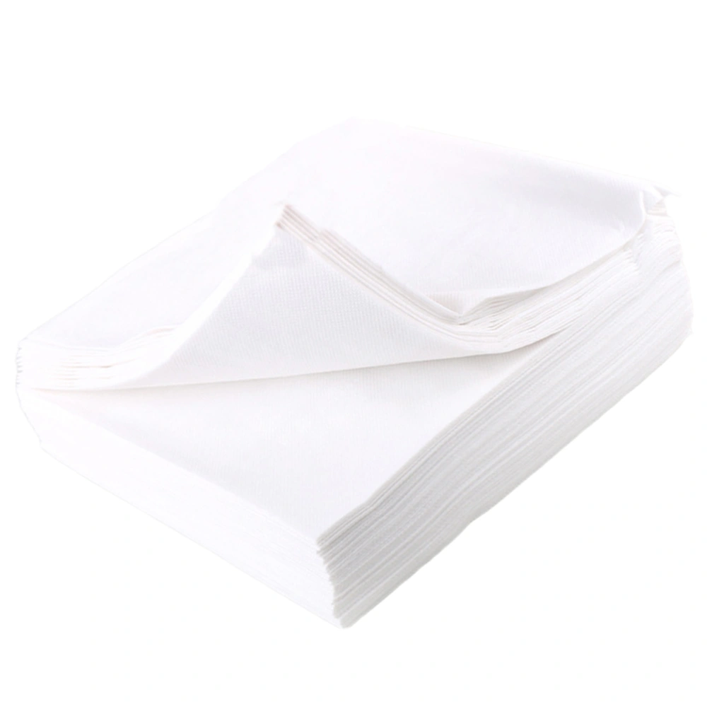 20Pcs Disposable Bed Sheets Waterproof SPA Bed Sheet Massage Couch Sheets Bedding Supplies White (70x172cm)