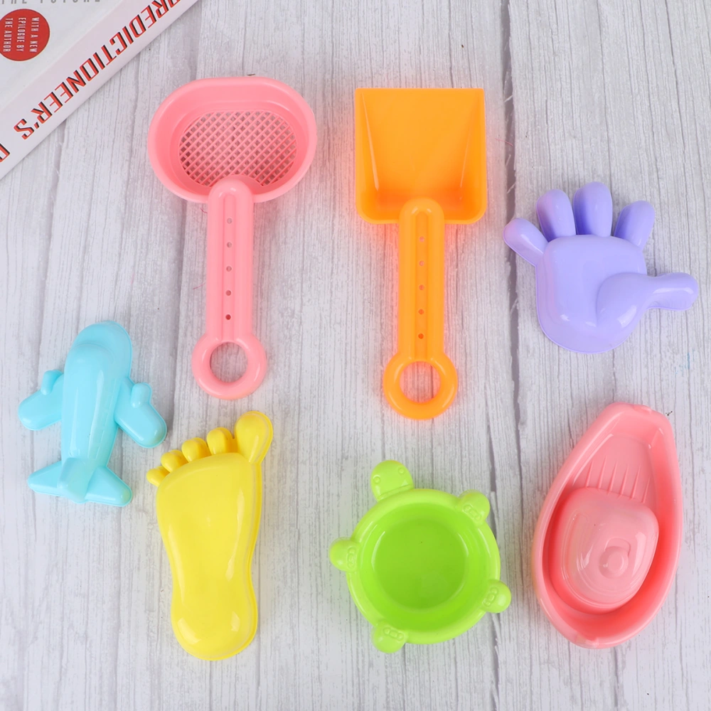 28pcs Beach Sand Molds Set Parent-child Outdoor Game Toys Interactive Cartoon Sand Toys