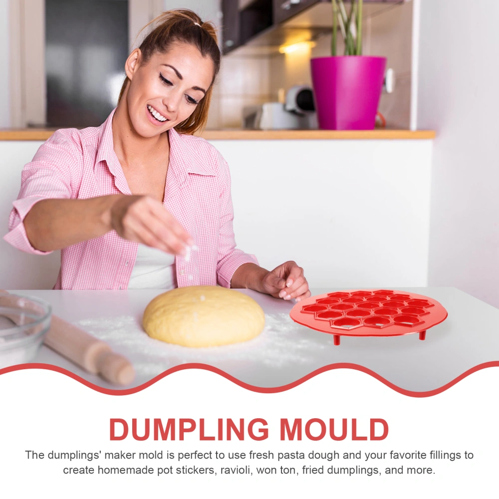 1 Set of Dumplings Mold Pelmeni Maker Household Pelmeni Mold 14-holes Dumpling Maker