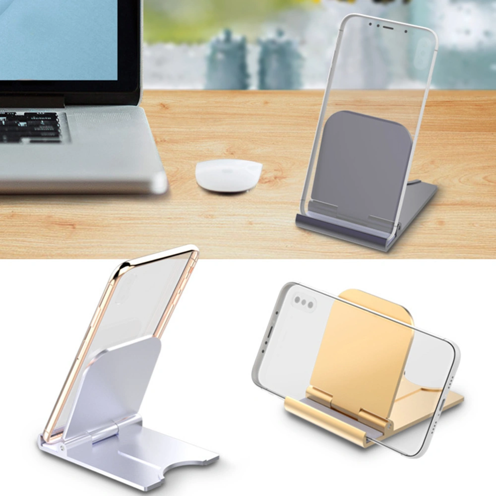 3pcs Cell Phone Holder Stands Adjustable Universal Mobile Tablet Desktop Brackets Foldable Smart Phone Bracket