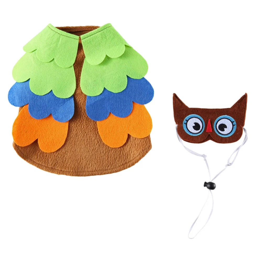 1 Set Halloween Christmas Pet Cosplay Clothes Pet Clothes Funny Pet Garment