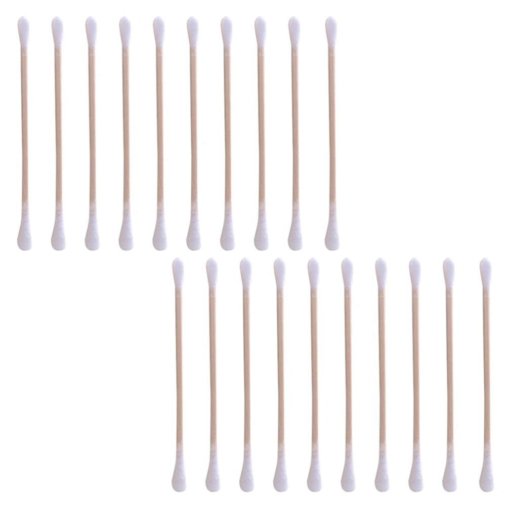 10 Bags Disposable Ear Cleaning Swabs Double-head Swabs Pet Ear Cleaning Swabs