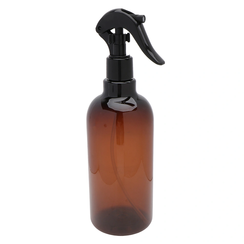 500ML Amber PET Spray Bottles Trigger Sprayer Essential Oils Aromatherapy Perfume Refillable Bottle