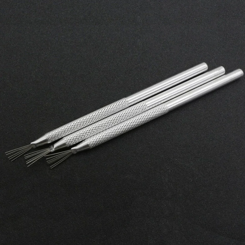 3 Pcs Polymer Clay Brushes Wire Texture Brushes Polymer Clay Sculpting Brushes