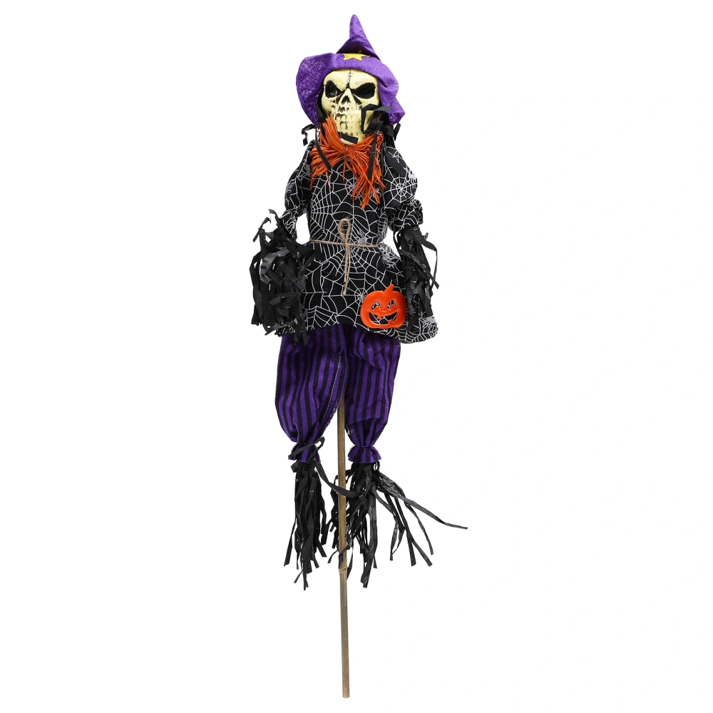 1Pc Halloween Scarecrow Decors Halloween Party Home Embellishment Photo Prop