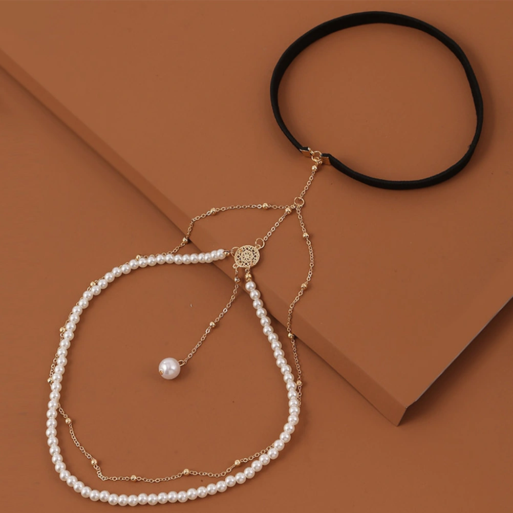 Layered Leg Chain Thigh Chain Body Chain Thigh Jewelry Pearl Leg Jewelry