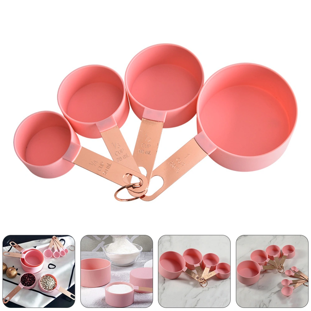 1 Set Kitchen Measuring Cups Cooking Measuring Spoons Scale Measuring Cups