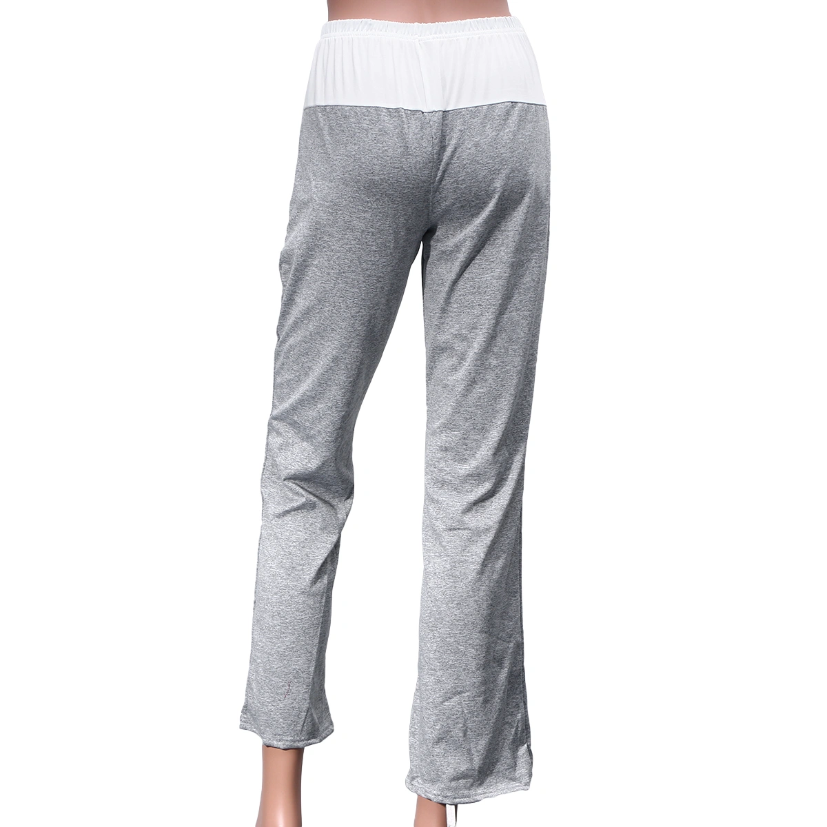Fashion Womens Yoga Pilates Harem Pants Sports Long Baggy Dance Loose Trousers Quick Dry Cotton Pants Size M (Gray)