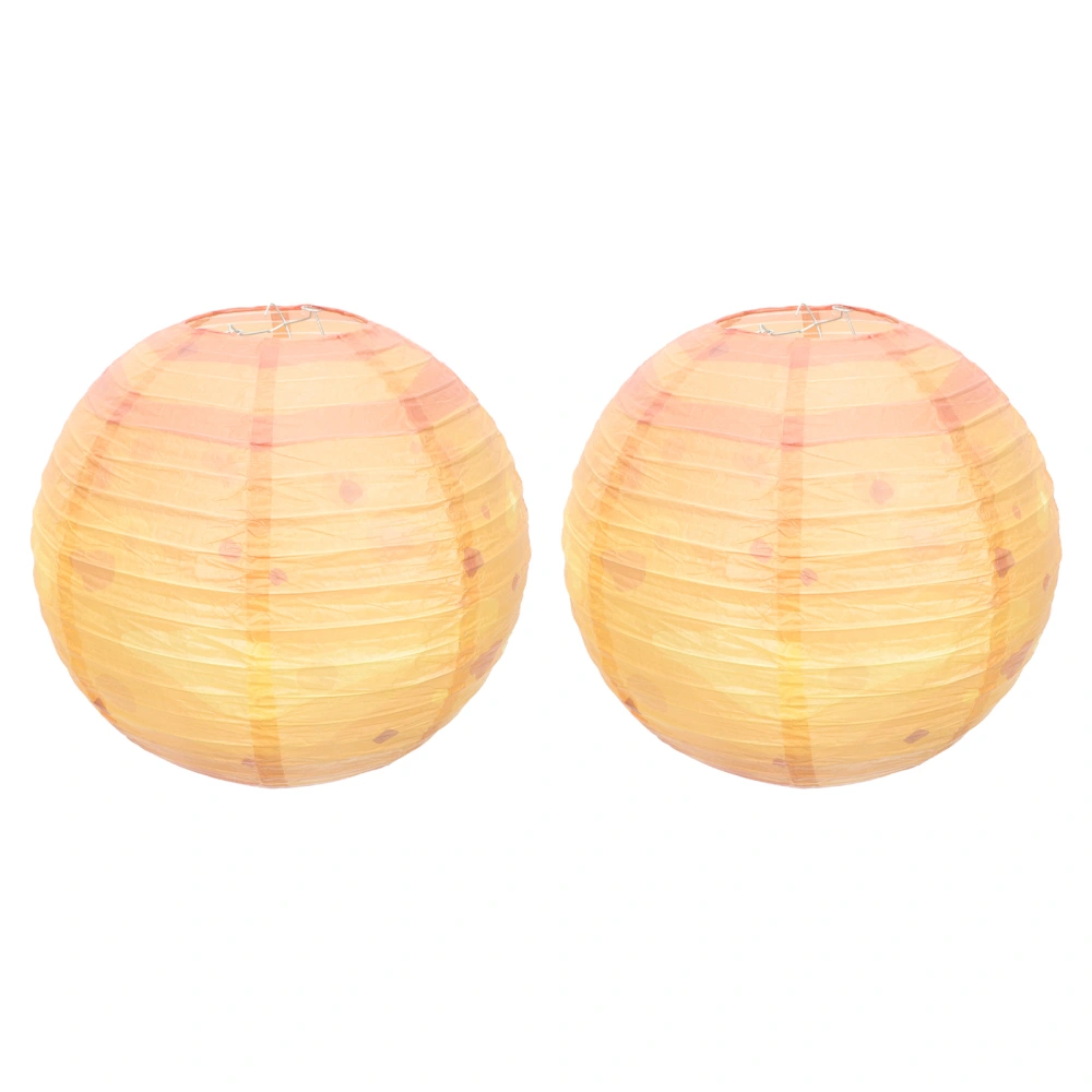 2pcs Decorative Planet Paper Lantern Party Planet Lantern Folding Paper Lanterns