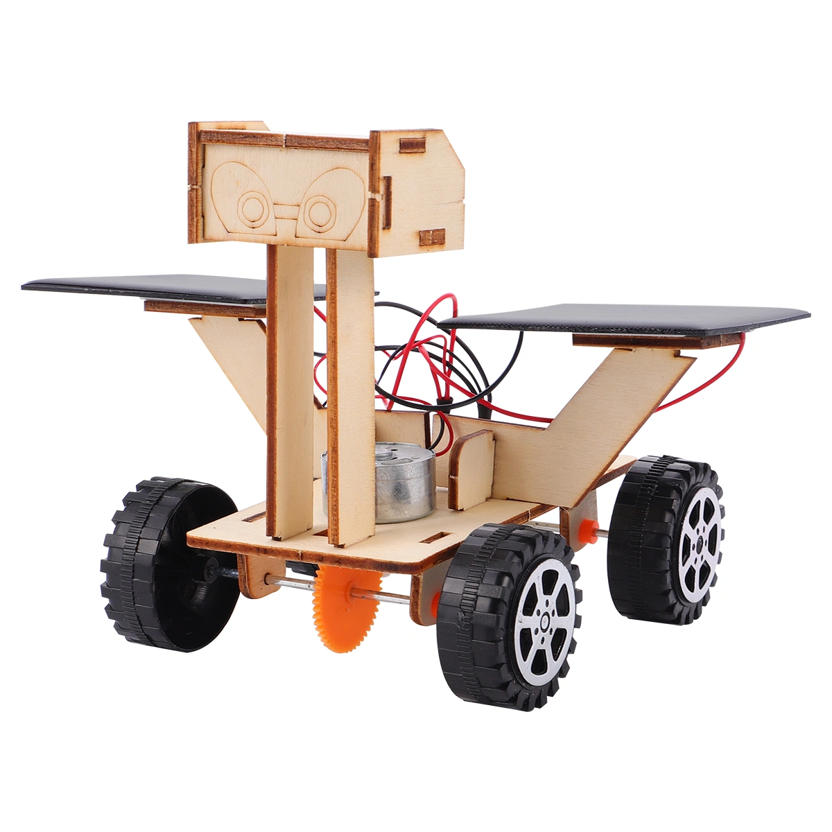 Technology Small Production DIY Handmade Works Solar Moon Rover Handmade Toy