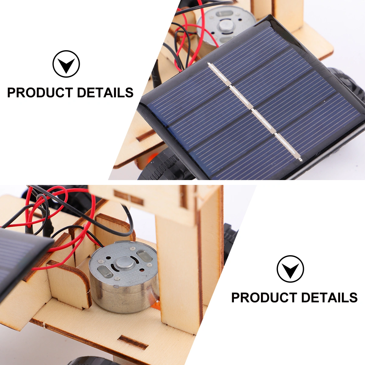 Technology Small Production DIY Handmade Works Solar Moon Rover Handmade Toy