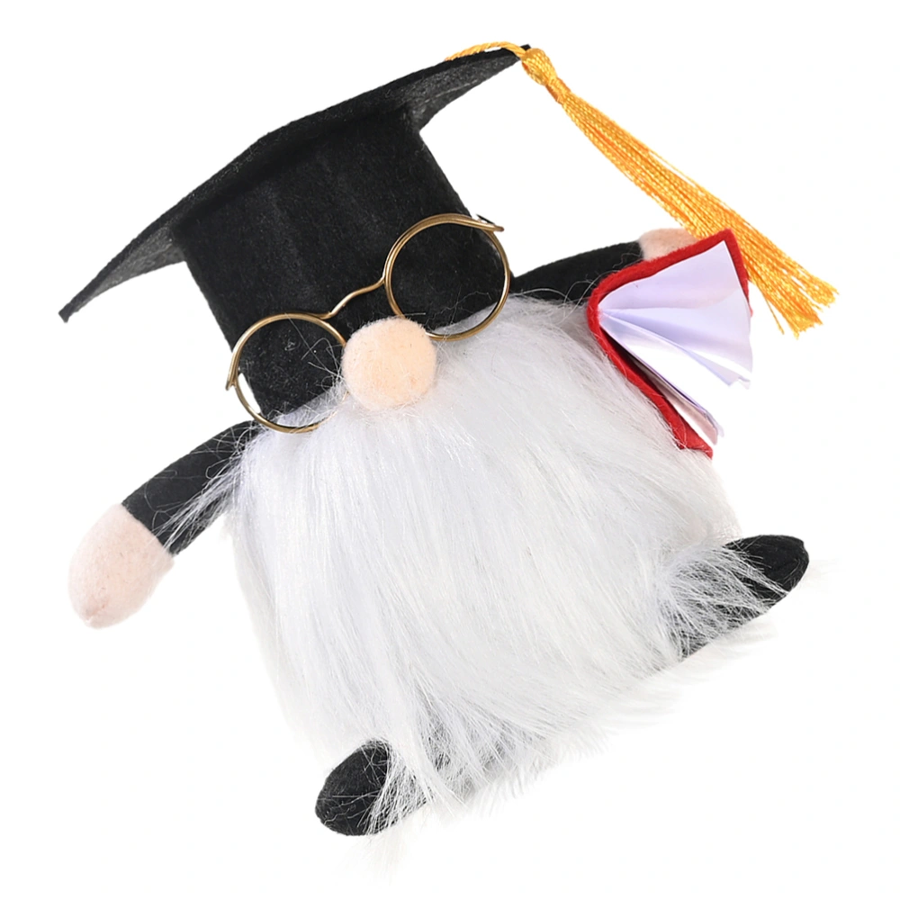 1Pc Creative Graduation Faceless Doll Ornament Festival Gnome Doll Home Decor