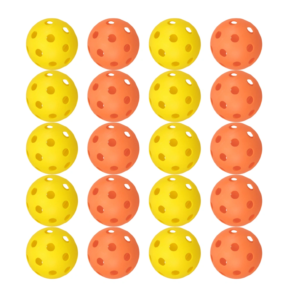 20PCS Golfing Practice Balls Indoor Practice Balls Balls for Indoor Training