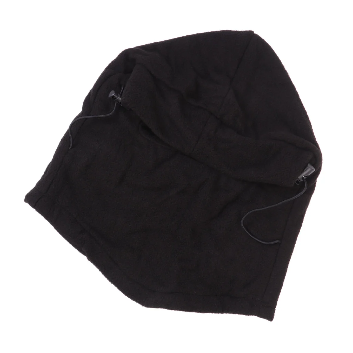 Outdoor Cycling Windproof Keep Warm Fleece Face Mask Balaclava Bike Winter Neck Hat Head Scarf Ski (Black)