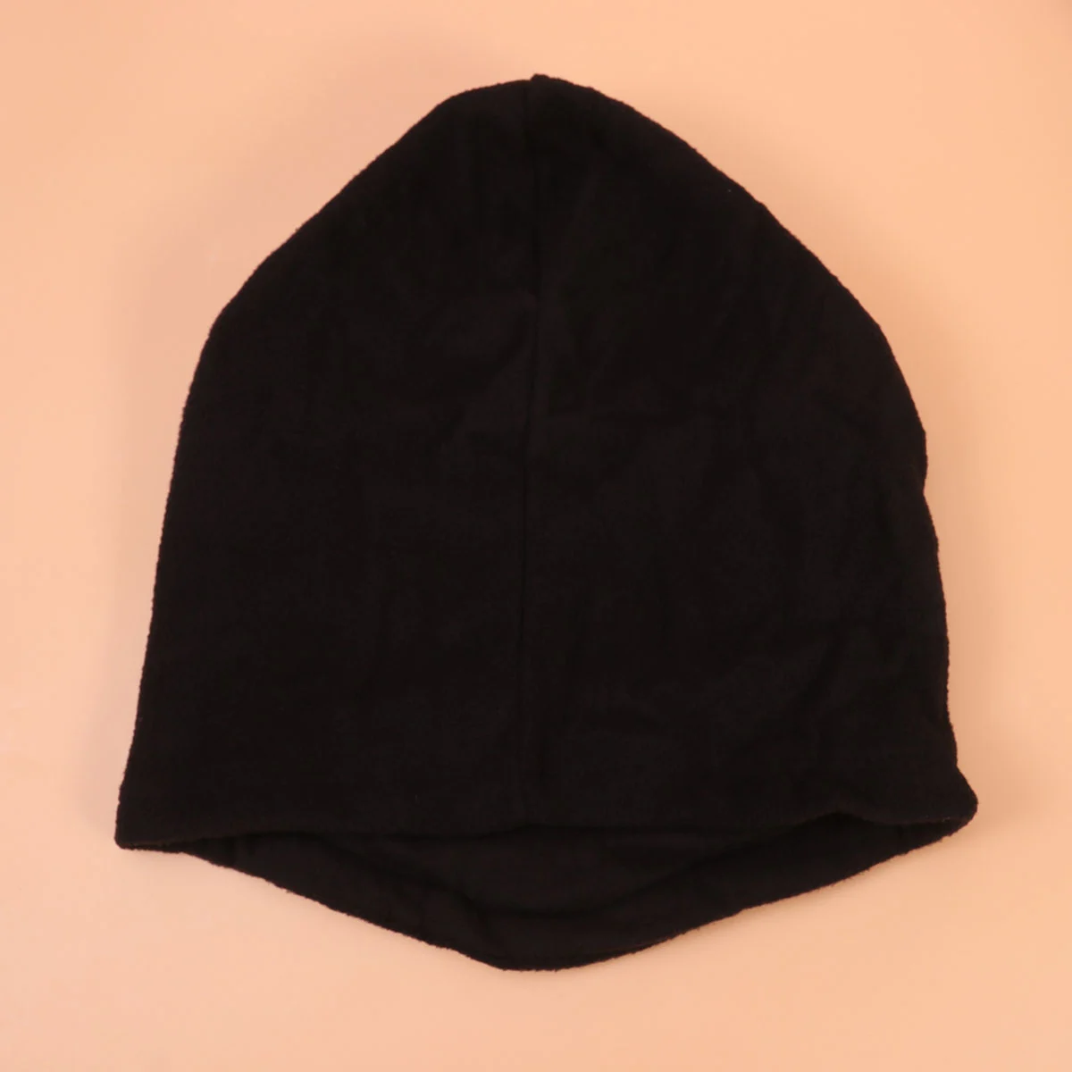 Outdoor Cycling Windproof Keep Warm Fleece Face Mask Balaclava Bike Winter Neck Hat Head Scarf Ski (Black)