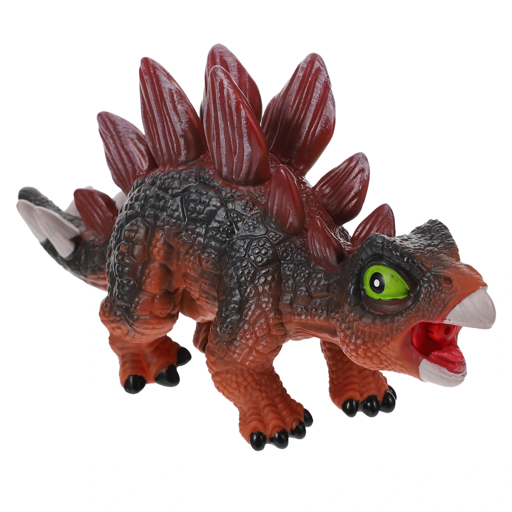 Simulation Dinosaur Model Sounding Stegosaurus Figure Toys Educational Plaything