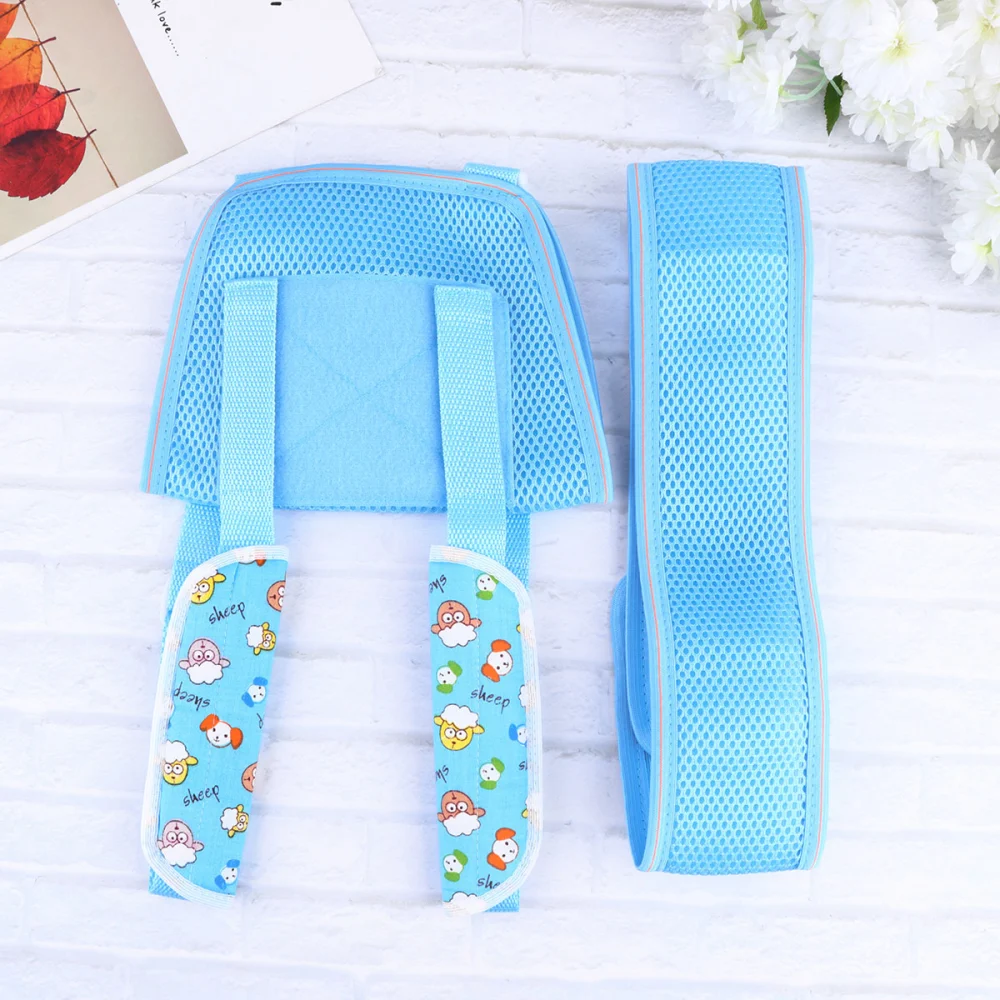 1PC Kids Forearm Sling Wrist Fracture Fixator Arm Hanging Support Breathable Shouder Strap for Children (Size L)