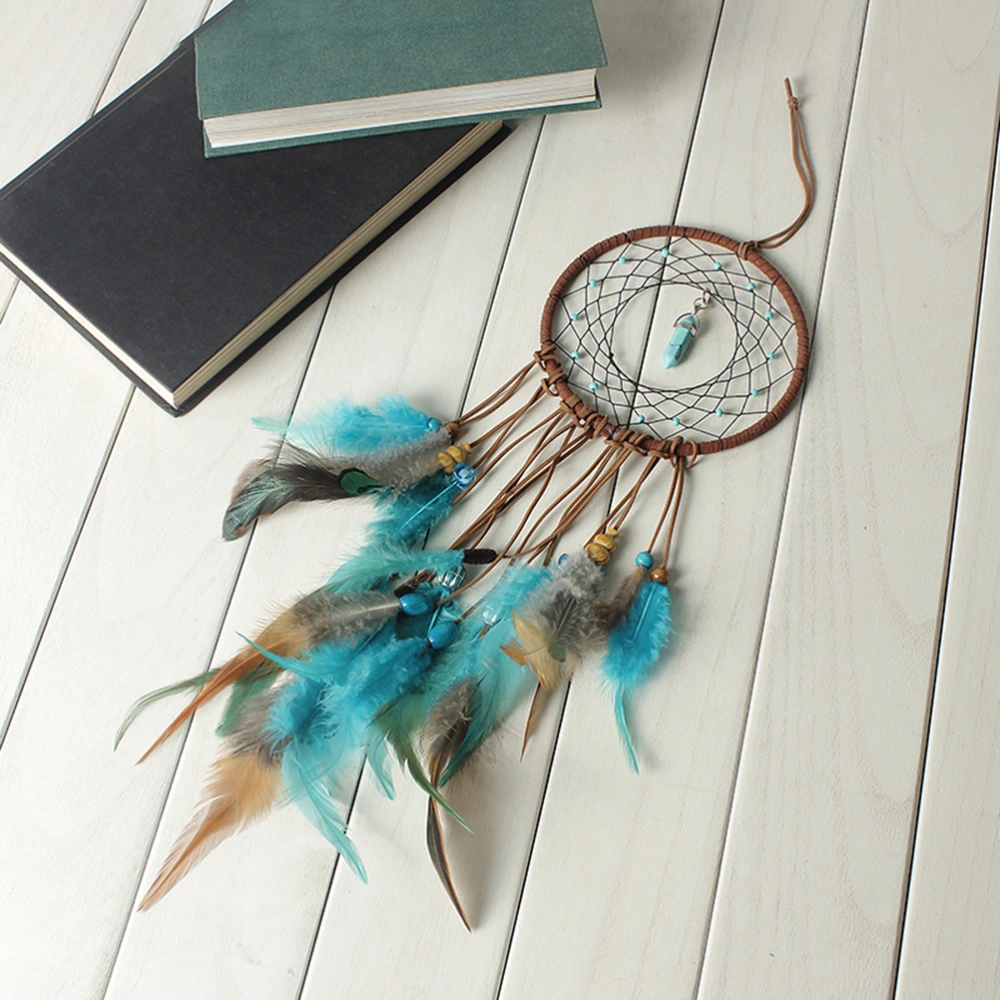 Attractive Dreamcatcher Decor Unique Hanging Ornament Chic Photo Props Hanging Adornment Wall Pendant for Home Room