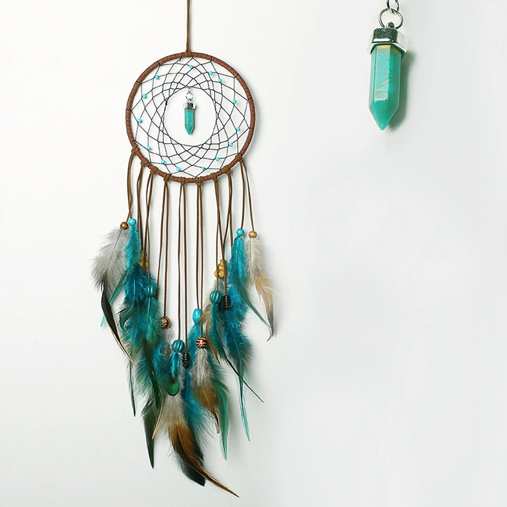 Attractive Dreamcatcher Decor Unique Hanging Ornament Chic Photo Props Hanging Adornment Wall Pendant for Home Room