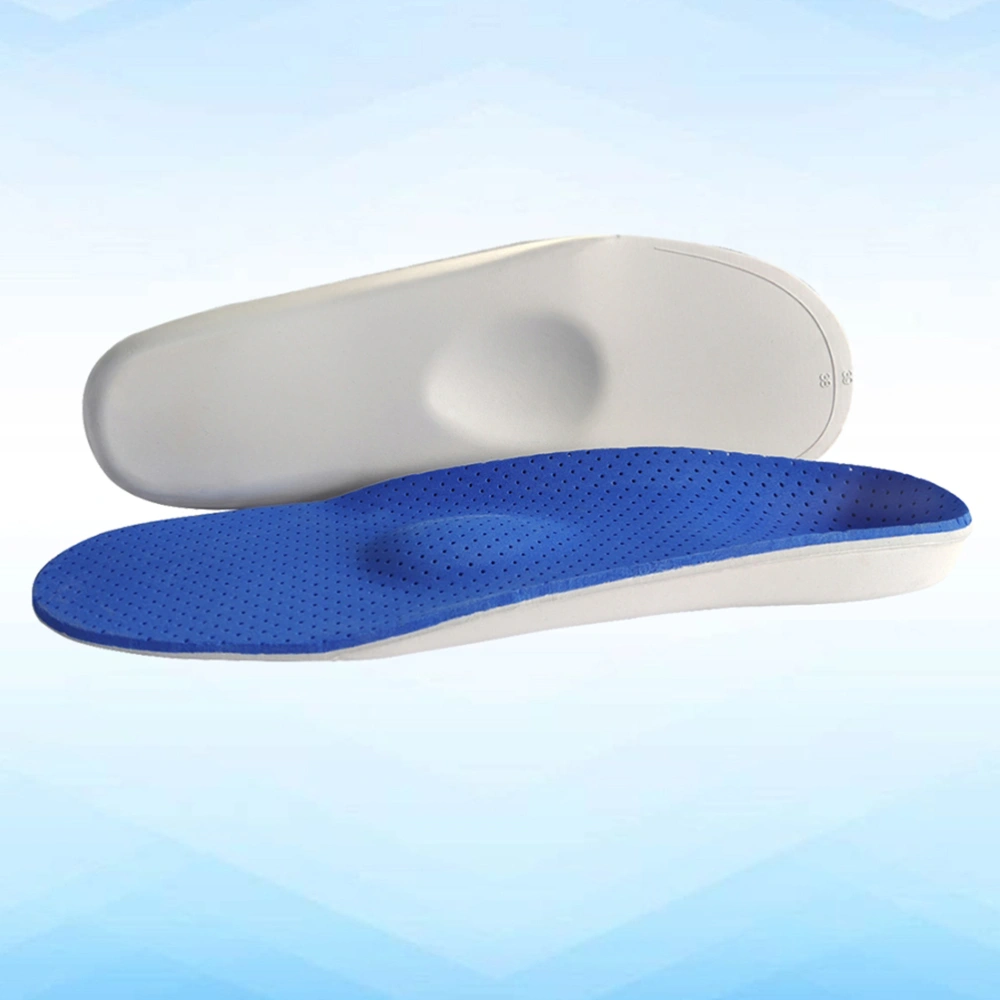 1 Pair of Massage Insoles Flat Foot Arch Supports Orthotic Insoles Insert Shoe Pads - Size 36/37