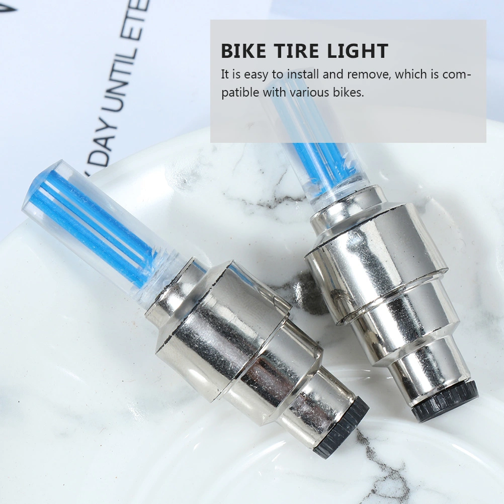 4 Pcs LED Bike Wheel Bulb Colorful Bike Wheel Lights