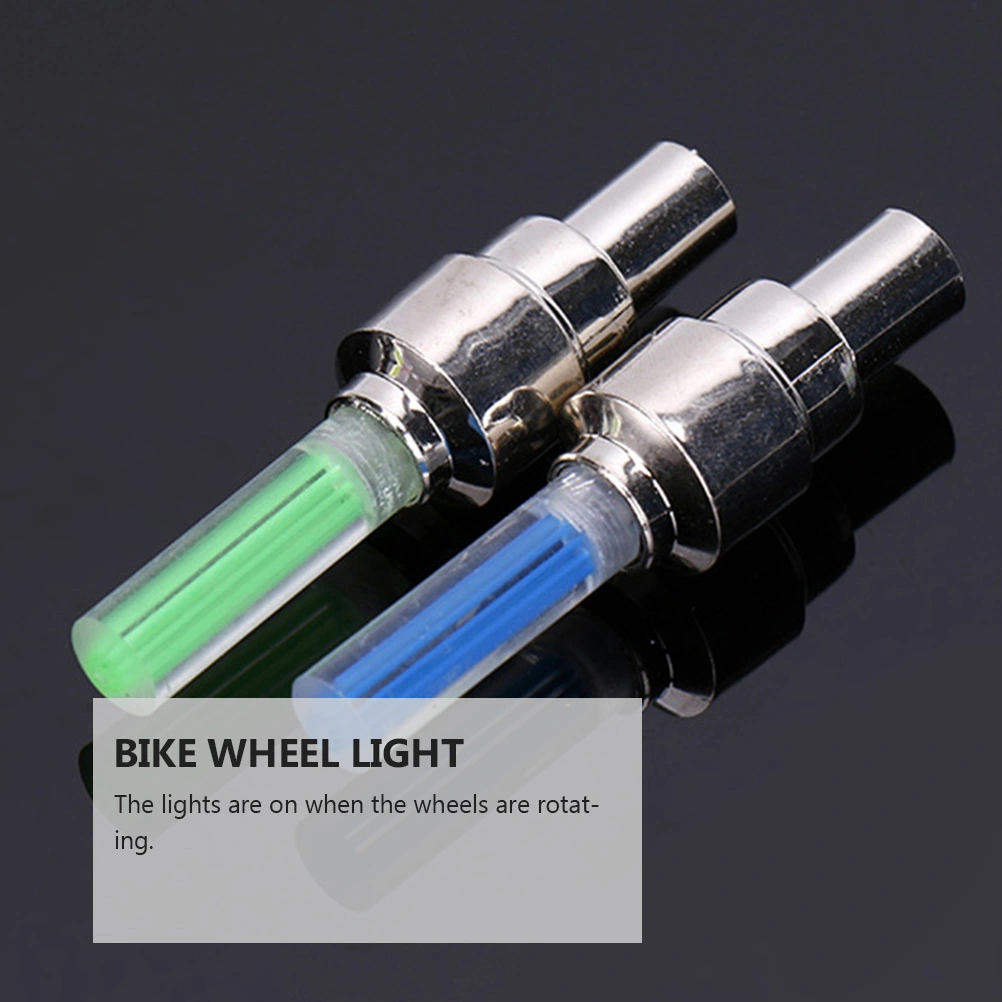 4 Pcs LED Bike Wheel Bulb Colorful Bike Wheel Lights