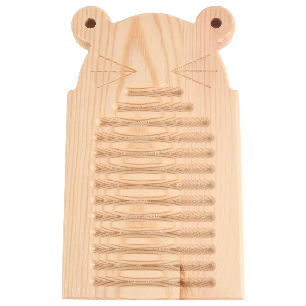 1Pc Home Wooden Washboard Practical Clothes Washboard Clothing Washing Tool