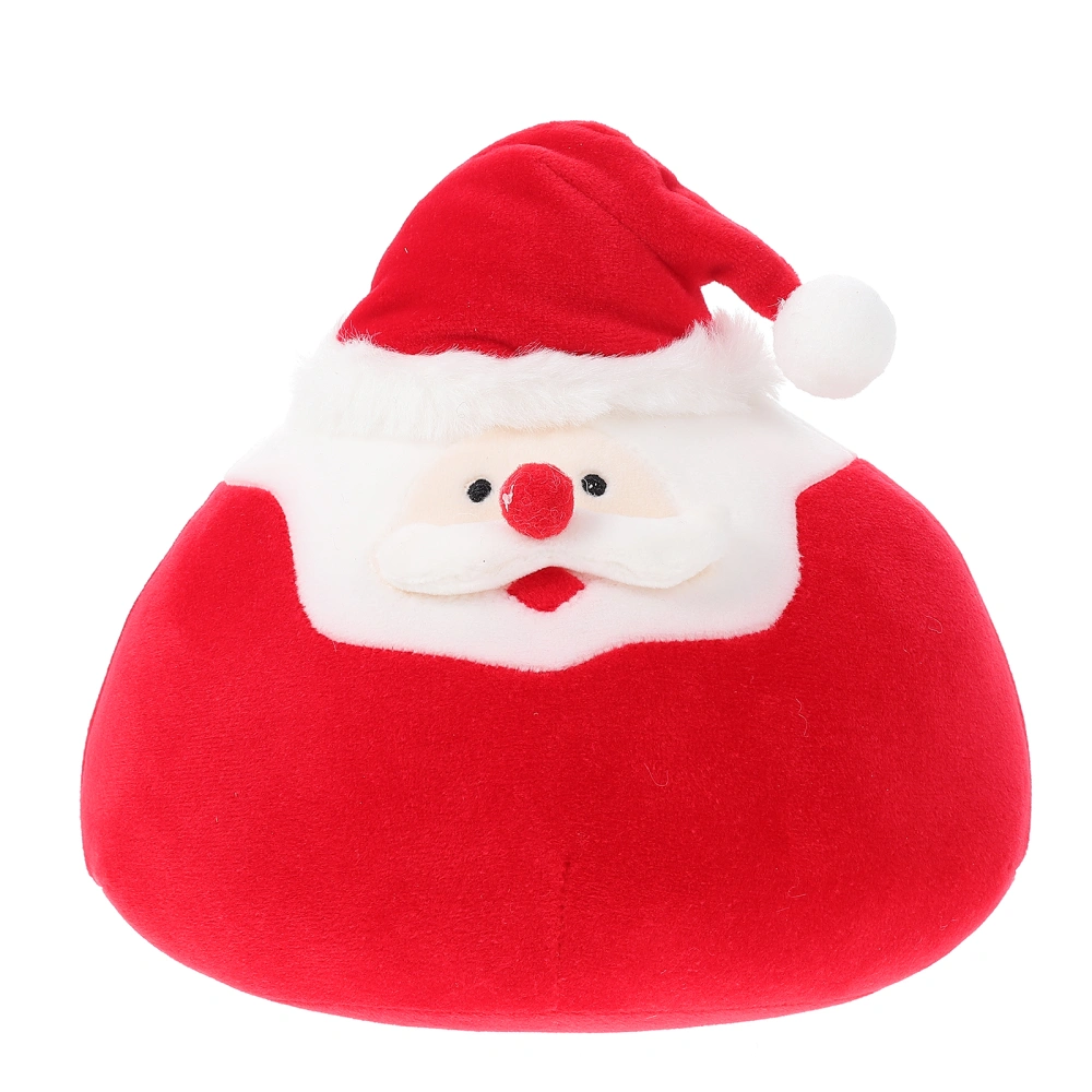 1PC Lovely Christmas Theme Plush Toy Pillow Christmas Toy Xmas Pillow Cushion