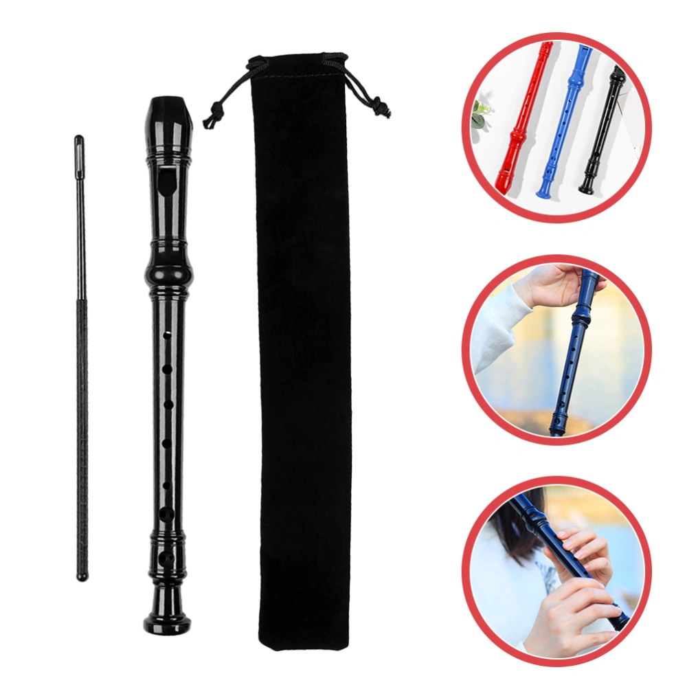 1 Set Practical Clarinet 8-holes Clarinet Children Clarinet Abs Clarinet With Storage Pouch